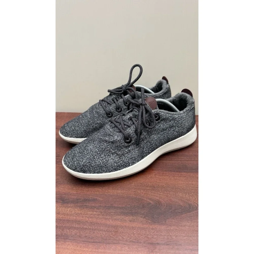 Allbirds Wool Runners Gray Merino Wool Lace Up Sneakers Men’s 11 WRM11 Casual